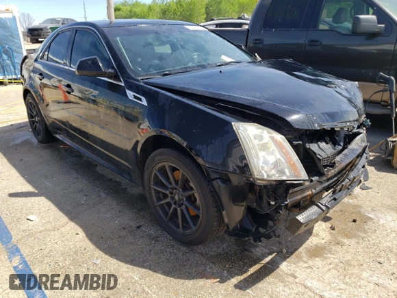 2012 Cadillac CTS Performance with VIN 1G6DL5E32C0134332, listed as a Copart auction lot 53093014 with 172,755 mi miles and Salvage title. Bid and sale history available at DreamBid. Image 4.