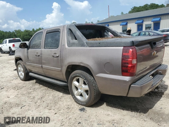 2007 Chevrolet Avalanche LTZ with VIN 3GNEC12027G184001, listed as a Copart auction lot 63299895 with Not provided miles and Clean title. Bid and sale history available at DreamBid. Image 2.