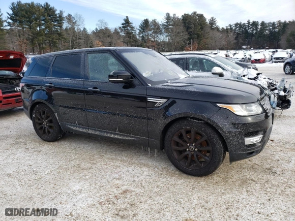 2016 Land Rover Range Rover Sport V6 HSE with VIN SALWR2PF6GA117925, listed as a Copart auction lot 41752335 with 81,343 mi miles and Clean Title. Bid and sale history available at carsss.com. Image 4.
