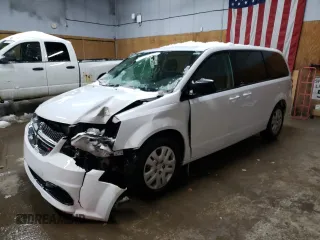 2018 Dodge Grand Caravan SE Plus with VIN 2C4RDGBG6JR231720, listed as a Copart auction lot 44309935 with 59,925 mi miles and Clean Title. Bid and sale history available at DreamBid. Image 1.