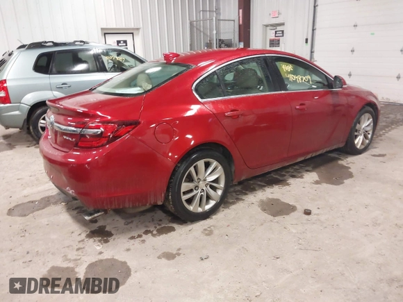 2015 Buick Regal with VIN 2G4GK5EX4F9284884, listed as a IAAI auction lot 41048709 with 135,227 mi miles and . Bid and sale history available at DreamBid. Image 4.