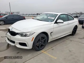 2015 BMW 4 Series 435i xDrive z VIN WBA3R5C56FK371424, wystawiony jako Copart lot #45650215 z przebiegiem 67 928 mil mil oraz Szkoda całkowita • Salvage title. Historia ofert i sprzedaży dostępna na DreamBid. Obrazek 1.