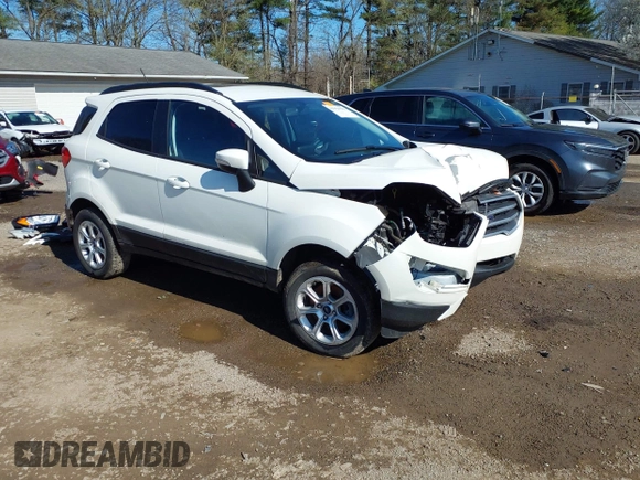 2022 Ford EcoSport SE with VIN MAJ6S3GL8NC472500, listed as a IAAI auction lot 41994591 with 17,209 mi miles and . Bid and sale history available at DreamBid. Image 1.