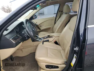 2006 BMW 5 Series 530i with VIN WBANE73586CM43086, listed as a Copart auction lot 48191405 with 201,870 mi miles and Salvage Title. Bid and sale history available at carsss.com. Image 7.