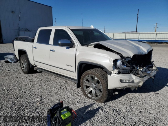 2018 GMC Sierra 1500 Denali z VIN 3GTU2PEJ0JG128872, wystawiony jako Copart lot #42257025 z przebiegiem 110 182 mil mil oraz Szkoda całkowita • Salvage title. Historia ofert i sprzedaży dostępna na DreamBid. Obrazek 4.