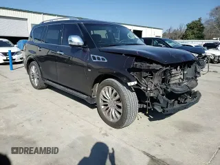 2015 Infiniti QX80 with VIN JN8AZ2ND4F9770423, listed as a Copart auction lot 48514955 with 88,688 mi miles and Salvage title. Bid and sale history available at DreamBid. Image 10.