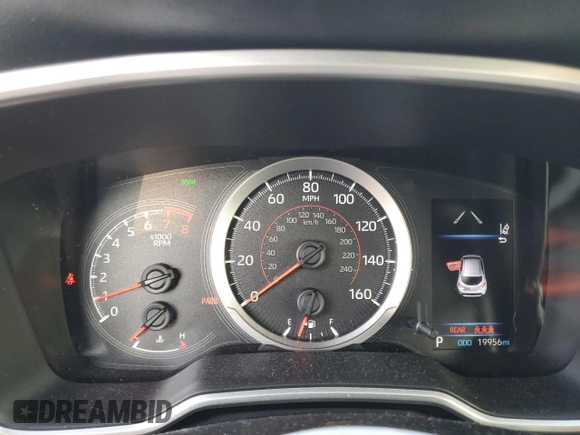 2019 Toyota Corolla Hatchback SE with VIN JTNK4RBE9K3069678, listed as a Copart auction lot 64467824 with 19,956 mi miles and Clean Title. Bid and sale history available at carsss.com. Image 9.