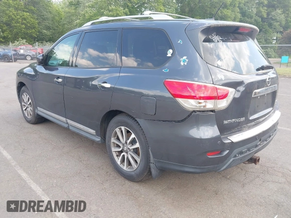 2013 Nissan Pathfinder SV с VIN 5N1AR2MMXDC641515, выставлен на аукционе IAAI как лот 42570637 с пробегом 156 525 миль миль и . История ставок и продаж доступна на DreamBid. Изображение 3.