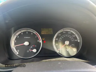 2008 Hyundai Accent GLS with VIN KMHCN46C68U190250, listed as a Copart auction lot 52031835 with 238,026 mi miles and Salvage Title. Bid and sale history available at carsss.com. Image 8.