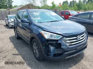 2014 Hyundai Santa Fe with VIN 5XYZUDLB3EG220136, listed as a IAAI auction lot 42442585 with 153,959 mi miles and . Bid and sale history available at DreamBid. Image 1.