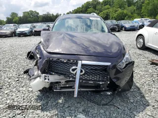 2017 Infiniti QX70 z VIN JN8CS1MW2HM412523, wystawiony jako Copart lot #57143005 z przebiegiem 79 564 mil mil oraz Szkoda całkowita • Salvage title. Historia ofert i sprzedaży dostępna na DreamBid. Obrazek 5.