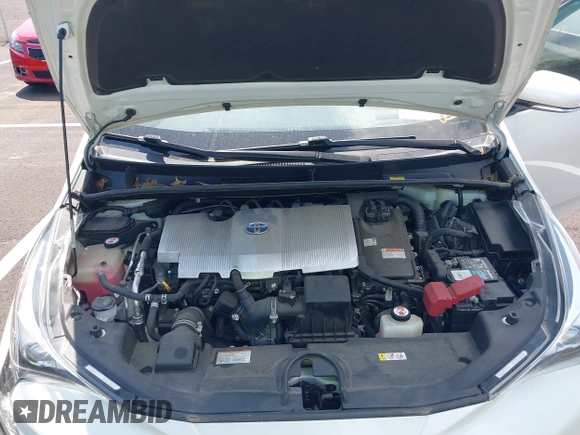 2017 Toyota Prius Two with VIN JTDKARFU7H3054054, listed as a IAAI auction lot 42028565 with 64,805 mi miles. Bid and sale history available at carsss.com. Image 10.