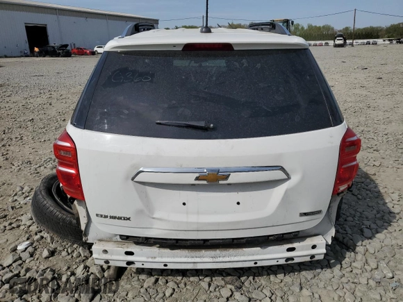 2017 Chevrolet Equinox Premier with VIN 2GNALDEK2H1603083, listed as a Copart auction lot 54389045 with 103,215 mi miles and Salvage Title. Bid and sale history available at DreamBid. Image 6.