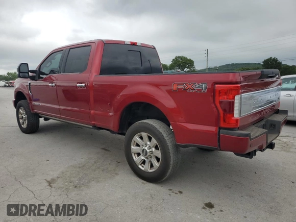 2017 Ford F-250 Lariat with VIN 1FT7W2BT9HED25129, listed as a Copart auction lot 62985215 with 97,950 mi miles and Clean title. Bid and sale history available at DreamBid. Image 2.
