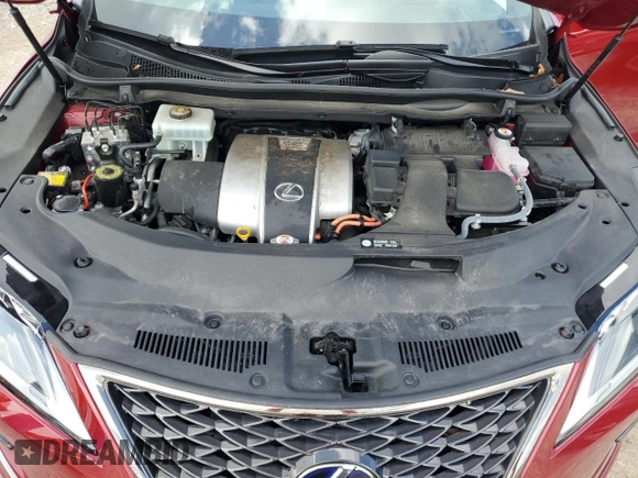 2022 Lexus RX with VIN 2T2YGMDA3NC076720, listed as a Copart auction lot 59539614 with 17,087 mi miles and Non Repairable. Bid and sale history available at carsss.com. Image 11.