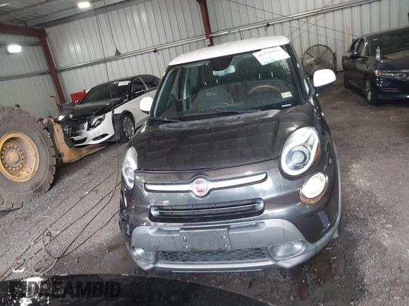2014 FIAT 500L Trekking with VIN ZFBCFADH6EZ017800, listed as a IAAI auction lot 42572995 with 99,646 mi miles and . Bid and sale history available at DreamBid. Image 12.
