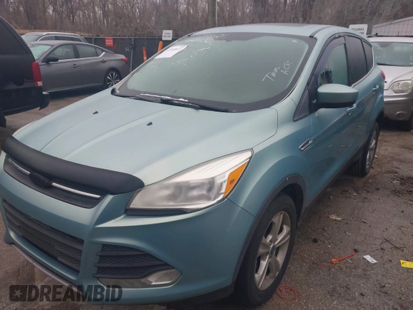 2013 Ford Escape SE with VIN 1FMCU0GX3DUA53807, listed as a IAAI auction lot 41510813 with 167,150 mi miles and . Bid and sale history available at DreamBid. Image 2.