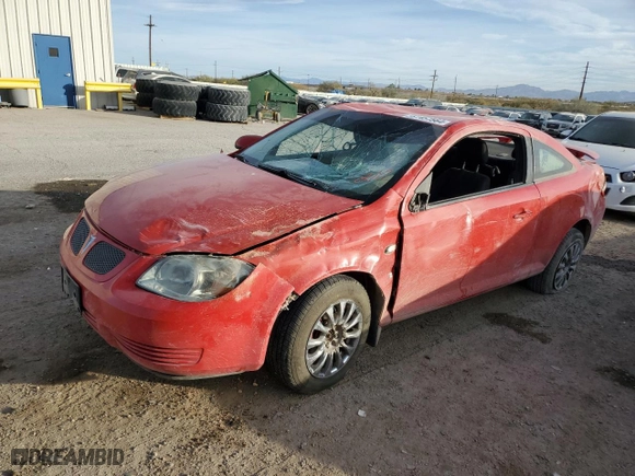 2009 Pontiac G5 with VIN 1G2AS18H797160612, listed as a Copart auction lot 87457564 with 0 mi miles and Salvage Title. Bid and sale history available at carsss.com. Image 1.
