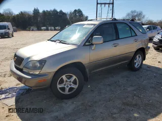 2000 Lexus RX 300 with VIN JT6HF10U4Y0146642, listed as a Copart auction lot 45528935 with 208,391 mi miles and Salvage Title. Bid and sale history available at carsss.com. Image 1.