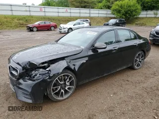 2017 Mercedes-Benz E 43 AMG with VIN WDDZF6EB7HA210769, listed as a Copart auction lot 59465105 with 80,526 mi miles and Clean title. Bid and sale history available at DreamBid. Image 1.
