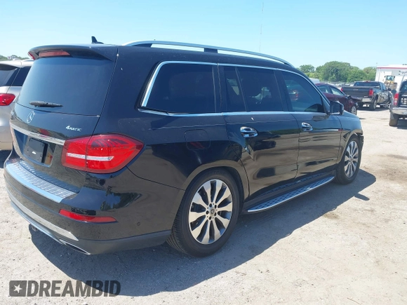 2019 Mercedes-Benz GLS 450 with VIN 4JGDF6EE9KB224314, listed as a IAAI auction lot 42073206 with 80,864 mi miles and . Bid and sale history available at DreamBid. Image 4.