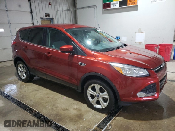 2016 Ford Escape SE with VIN 1FMCU9GX4GUA80300, listed as a Copart auction lot 52875305 with 247,537 mi miles and Salvage Title. Bid and sale history available at DreamBid. Image 4.