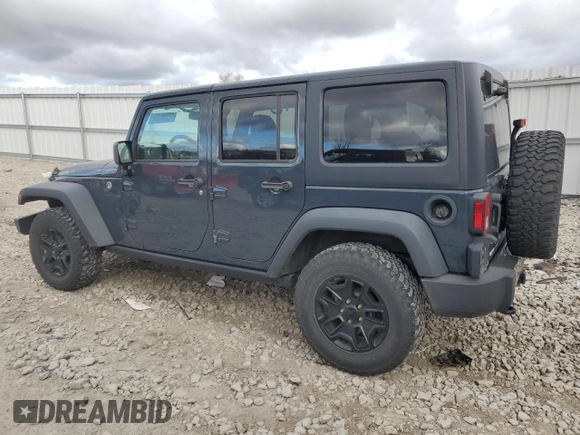2018 Jeep Wrangler JK Unlimited Sport S with VIN 1C4BJWDG1JL907517, listed as a Copart auction lot 77398184 with 60,217 mi miles and Salvage Title. Bid and sale history available at carsss.com. Image 2.