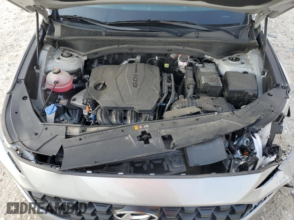 2023 Hyundai Santa Fe SE with VIN 5NMS14AJ9PH575065, listed as a Copart auction lot 54696155 with 34,964 mi miles and Salvage title. Bid and sale history available at DreamBid. Image 12.