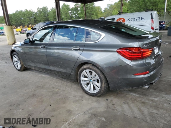 2015 BMW 5 Series 535i Gran Turismo xDrive with VIN WBA5M4C52FD186390, listed as a Copart auction lot 64418354 with 81,058 mi miles and Salvage title. Bid and sale history available at DreamBid. Image 2.