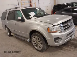 2015 Ford Expedition Limited z VIN 1FMJU2AT1FEF01970, wystawiony jako IAAI lot #41503709 z przebiegiem 165 668 mil mil oraz . Historia ofert i sprzedaży dostępna na DreamBid. Obrazek 1.