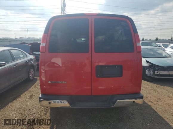 2018 Chevrolet Express Passenger LT z VIN 1GAZGPFG8J1336841, wystawiony jako Copart lot #63699795 z przebiegiem 247 751 mil mil oraz Czysty tytuł • Clean title. Historia ofert i sprzedaży dostępna na DreamBid. Obrazek 6.