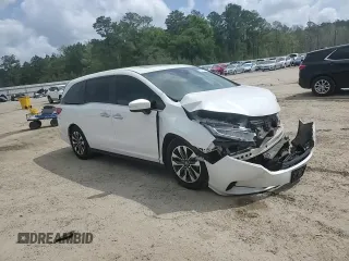 2022 Honda Odyssey EX-L с VIN 5FNRL6H71NB002691, выставлен на аукционе Copart как лот 51344185 с пробегом 62 820 миль миль и Списание • Salvage title. История ставок и продаж доступна на DreamBid. Изображение 12.