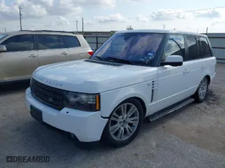 2012 Land Rover Range Rover HSE LUX with VIN SALMF1D43CA371907, listed as a IAAI auction lot 40171495 with NaN miles. Bid and sale history available at carsss.com. Image 2.