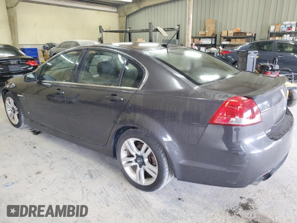 2009 Pontiac G8 z VIN 6G2ER57769L192376, wystawiony jako Copart lot #58634365 z przebiegiem 206 095 mil mil oraz Tytuł czysty. Historia ofert i sprzedaży dostępna na DreamBid. Obrazek 2.
