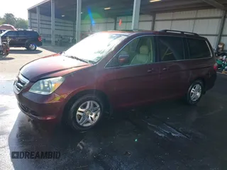 2007 Honda Odyssey EX-L z VIN 5FNRL387X7B416523, wystawiony jako IAAI lot #42245359 z przebiegiem 224 645 mil mil oraz . Historia ofert i sprzedaży dostępna na DreamBid. Obrazek 2.