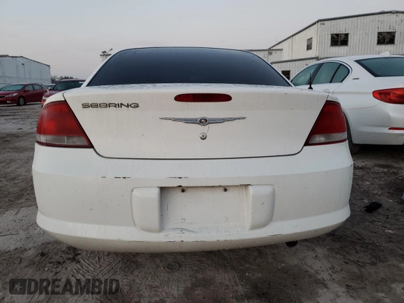 2005 Chrysler Sebring with VIN 1C3EL46X35N565656, listed as a Copart auction lot 74273364 with 145,547 mi miles and Salvage title. Bid and sale history available at DreamBid. Image 6.