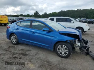 2017 Hyundai Elantra SE z VIN 5NPD74LF4HH184586, wystawiony jako Copart lot #56486295 z przebiegiem 105 485 mil mil oraz Szkoda całkowita • Salvage title. Historia ofert i sprzedaży dostępna na DreamBid. Obrazek 4.
