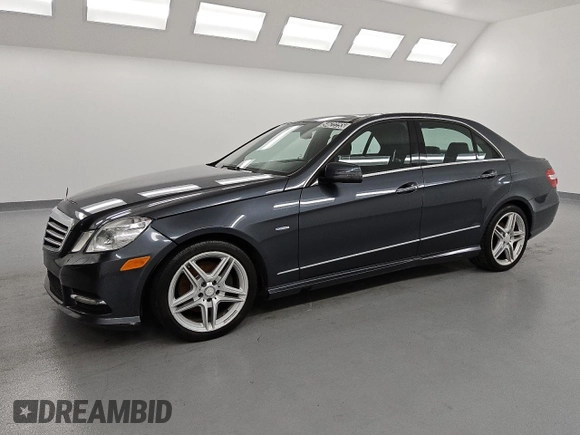 2012 Mercedes-Benz E 350 Luxury with VIN WDDHF5KB1CA588735, listed as a Copart auction lot 54622255 with 113,479 mi miles and Clean Title. Bid and sale history available at DreamBid. Image 1.