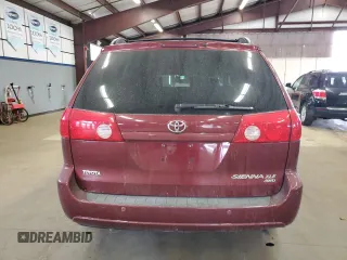2008 Toyota Sienna XLE with VIN 5TDBK22C48S020525, listed as a Copart auction lot 53050775 with 176,758 mi miles and Salvage Title. Bid and sale history available at carsss.com. Image 6.
