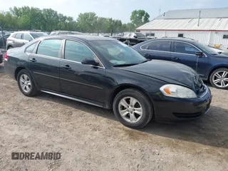 2012 Chevrolet Impala LS Fleet with VIN 2G1WF5E33C1158259, listed as a IAAI auction lot 42269300 with 192,694 mi miles and . Bid and sale history available at DreamBid. Image 1.