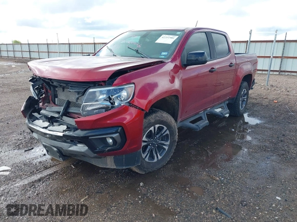 2021 Chevrolet Colorado 2WD Z71 with VIN 1GCGSDEN0M1107165, listed as a IAAI auction lot 42211981 with 115,906 mi miles and . Bid and sale history available at DreamBid. Image 17.
