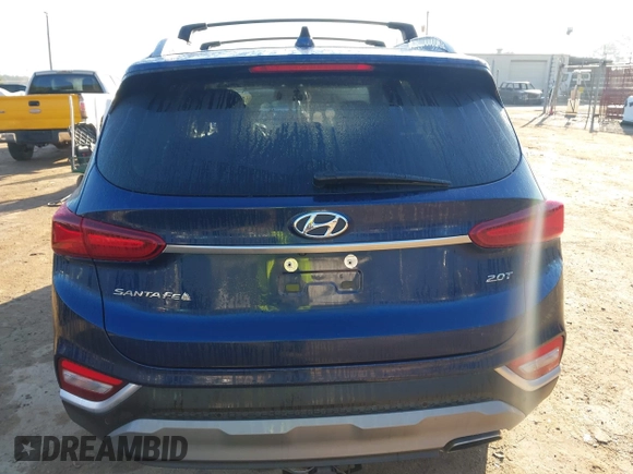 2019 Hyundai Santa Fe Ultimate with VIN 5NMS53AA5KH093555, listed as a IAAI auction lot 41665711 with 72,598 mi miles. Bid and sale history available at carsss.com. Image 16.