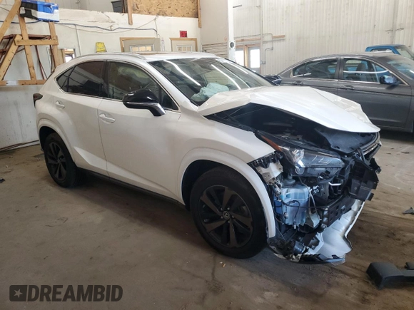 2020 Lexus NX 300 with VIN JTJGARDZXL2226965, listed as a Copart auction lot 63414135 with 68,847 mi miles and Salvage title. Bid and sale history available at DreamBid. Image 4.