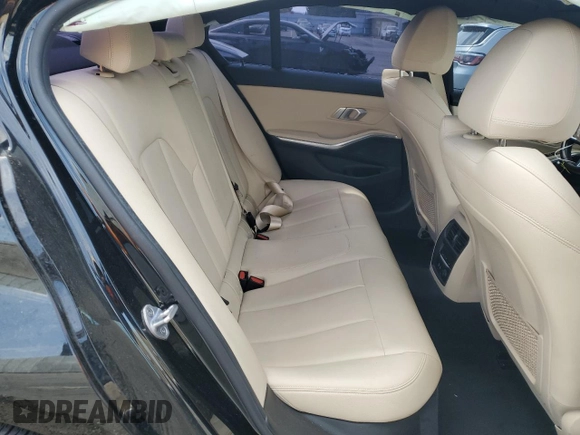 2020 BMW 3 Series 330i with VIN 3MW5R1J06L8B33031, listed as a Copart auction lot 56064325 with 85,138 mi miles and Salvage title. Bid and sale history available at DreamBid. Image 10.