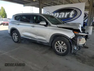 2019 Hyundai Santa Fe SE with VIN 5NMS23AD4KH043877, listed as a Copart auction lot 53997085 with 64,018 mi miles and Salvage Title. Bid and sale history available at carsss.com. Image 4.