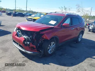 2016 Nissan Rogue SV with VIN KNMAT2MT0GP644465, listed as a IAAI auction lot 41898259 with 93,566 mi miles. Bid and sale history available at carsss.com. Image 17.