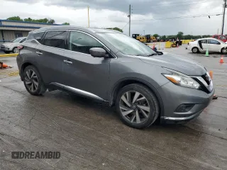 2018 Nissan Murano S z VIN 5N1AZ2MG3JN143098, wystawiony jako Copart lot #55464205 z przebiegiem 98 243 mil mil oraz Szkoda całkowita • Salvage title. Historia ofert i sprzedaży dostępna na DreamBid. Obrazek 4.