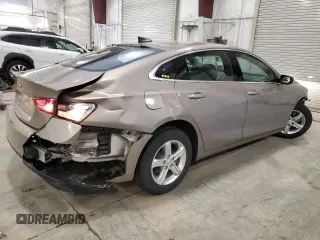 2024 Chevrolet Malibu LS with VIN 1G1ZB5ST4RF166398, listed as a Copart auction lot 53906155 with 12,195 mi miles and Salvage Title. Bid and sale history available at DreamBid. Image 3.