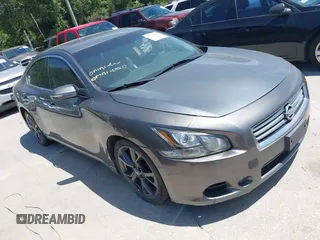 2014 Nissan Maxima SV with VIN 1N4AA5AP1EC440170, listed as a IAAI auction lot 42837930 with 100,309 mi miles and . Bid and sale history available at DreamBid. Image 1.