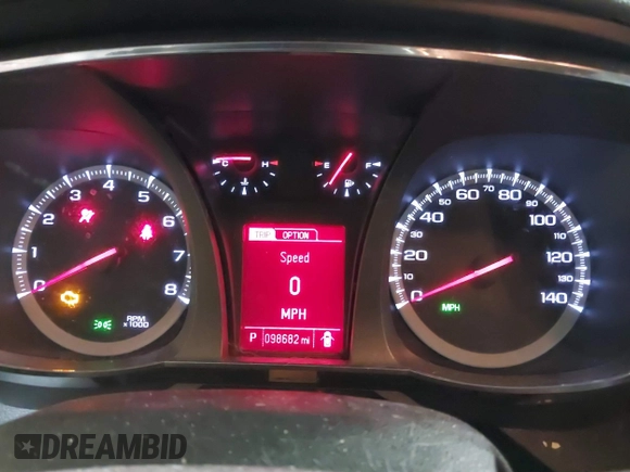 2016 GMC Terrain SLE with VIN 2GKFLTEK2G6225118, listed as a IAAI auction lot 41252997 with 98,682 mi miles. Bid and sale history available at carsss.com. Image 7.